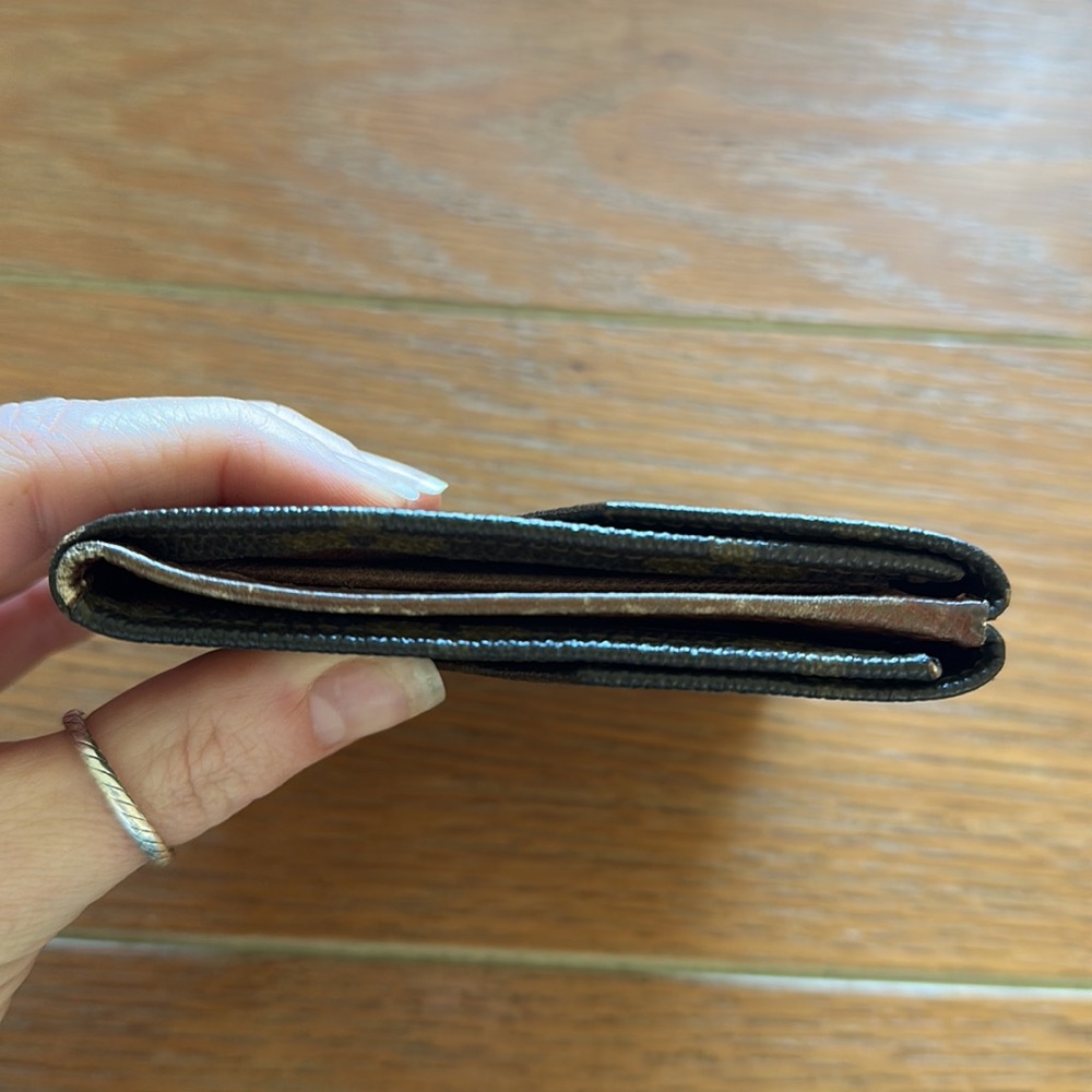 🤎 Vintage Louis Vuitton Monogram Double Snap Wallet - Picture 4 of 16